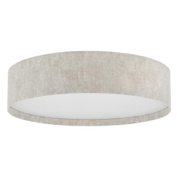 Lampa sufitowa CEDRO L 11672 Nowodvorski beżowy plafon z tkaniny, 7xE27, 78 cm, styl modern classic