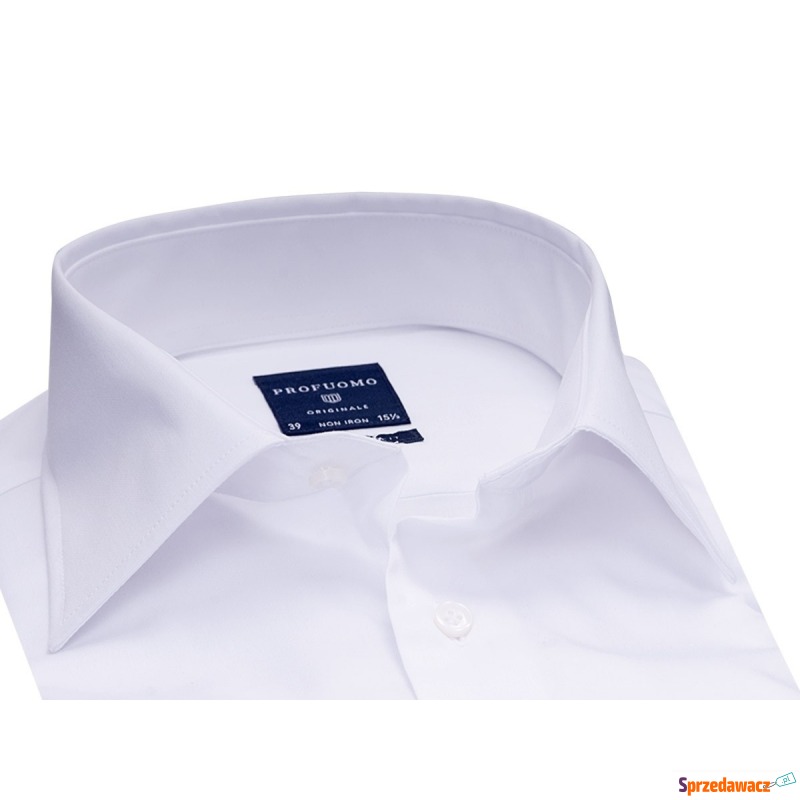 Elegancka biała koszula męska (NORMAL FIT), 40 - Koszule męskie - Legnica