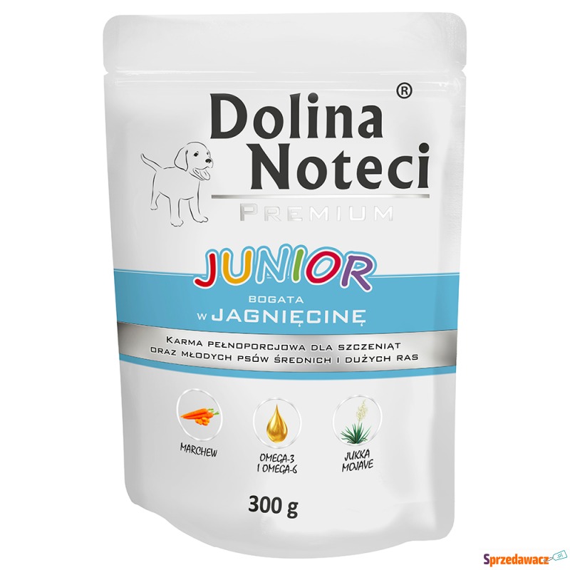 Megapakiet Dolina Noteci Junior,  20 x 300 g -... - Karmy dla psów - Bielsko-Biała