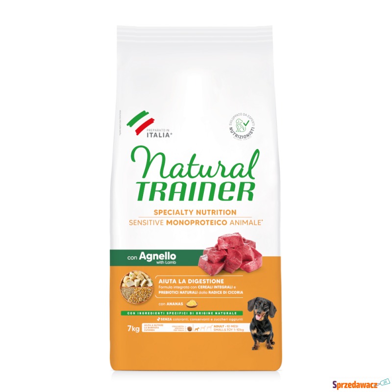 Natural Trainer Sensitive Adult Small & Toy z... - Karmy dla psów - Łódź