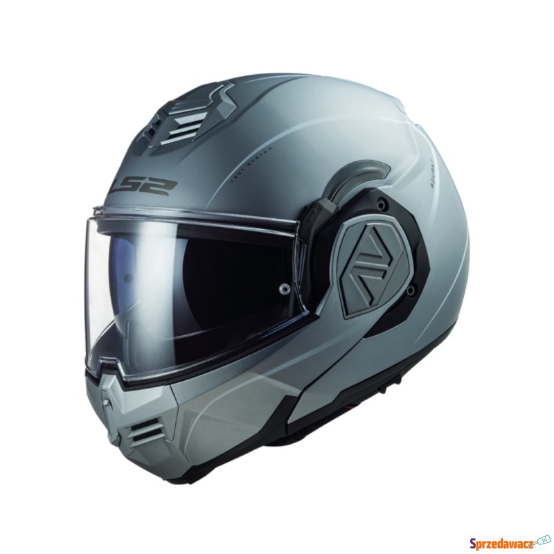 LS2 KASK MODUŁOWY FF906 ADVANT SPECIAL MATT SILVER - Kaski motocyklowe - Toruń