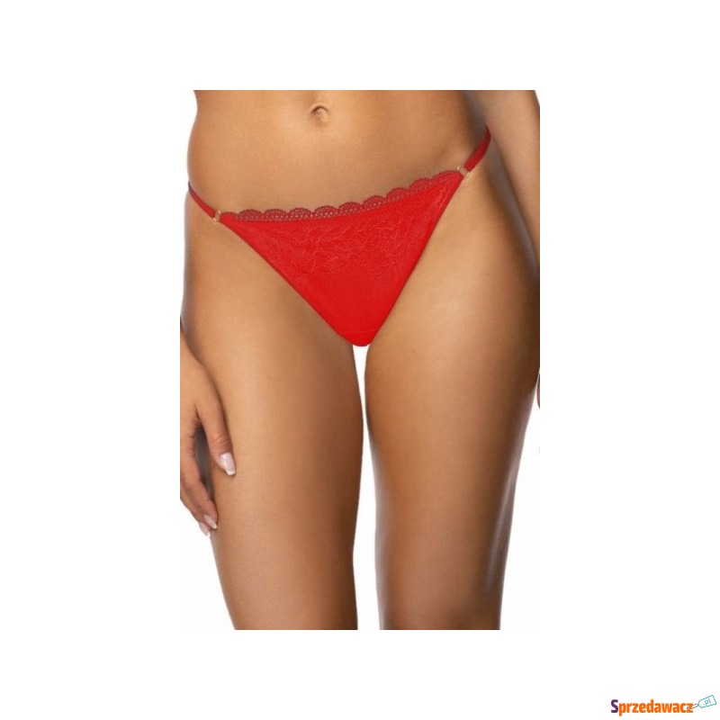 Stringi damskie Mat Estelle 0198/4/1 czerwone - Majtki damskie - Kalisz