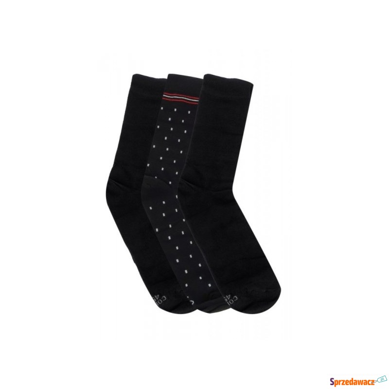 Skarpety garniturowe Cornette Premium 3-pak czarne - Skarpety męskie - Elbląg