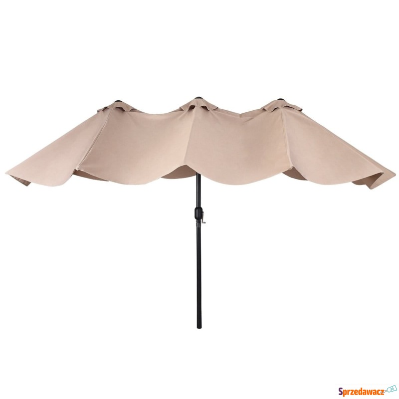 Podwójny parasol ogrodowy na taras 460 cm - Parasole, markizy, żagle - Żory