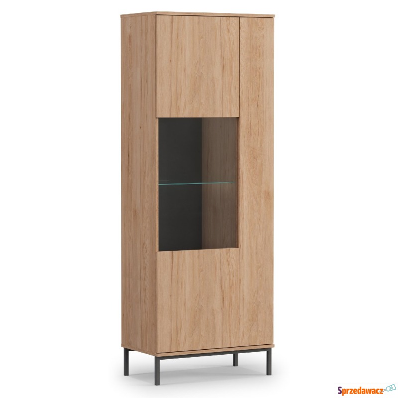 SELSEY Witryna dwudrzwiowa Perila 70 cm hikora... - Witryny - Grudziądz