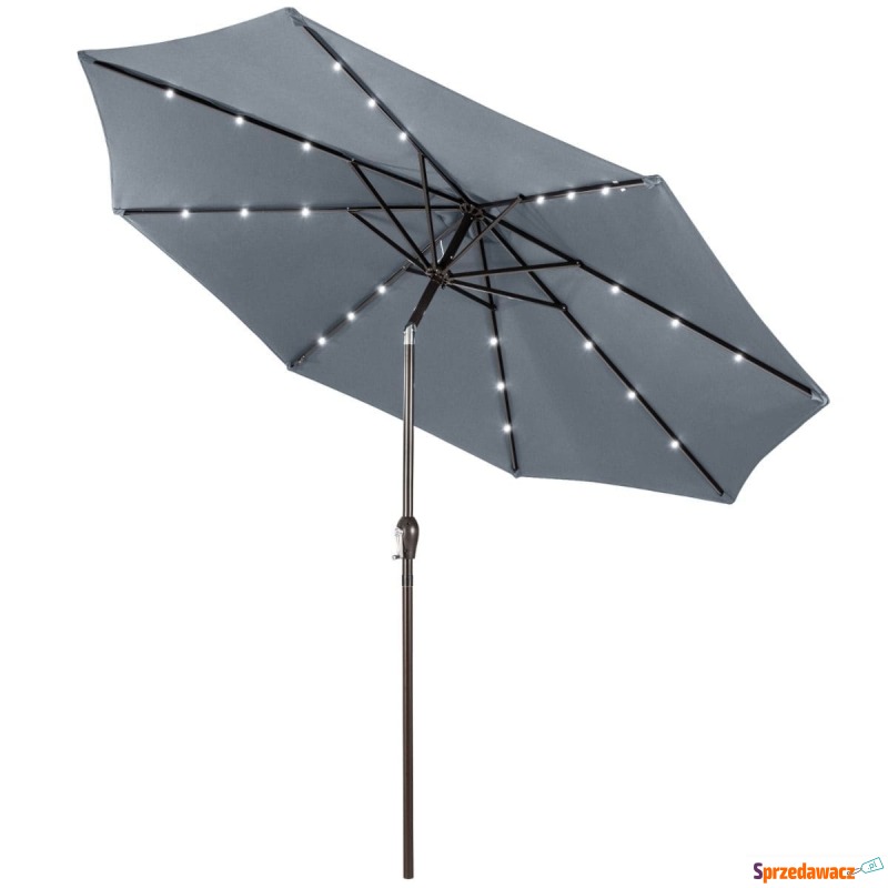 Parasol ogrodowy z solarnymi diodami led 300 cm - Parasole, markizy, żagle - Chełm