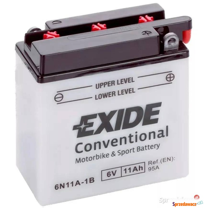 Akumulator motocyklowy Exide 6N11A-1B 6V 11Ah... - Akumulatory - Radom
