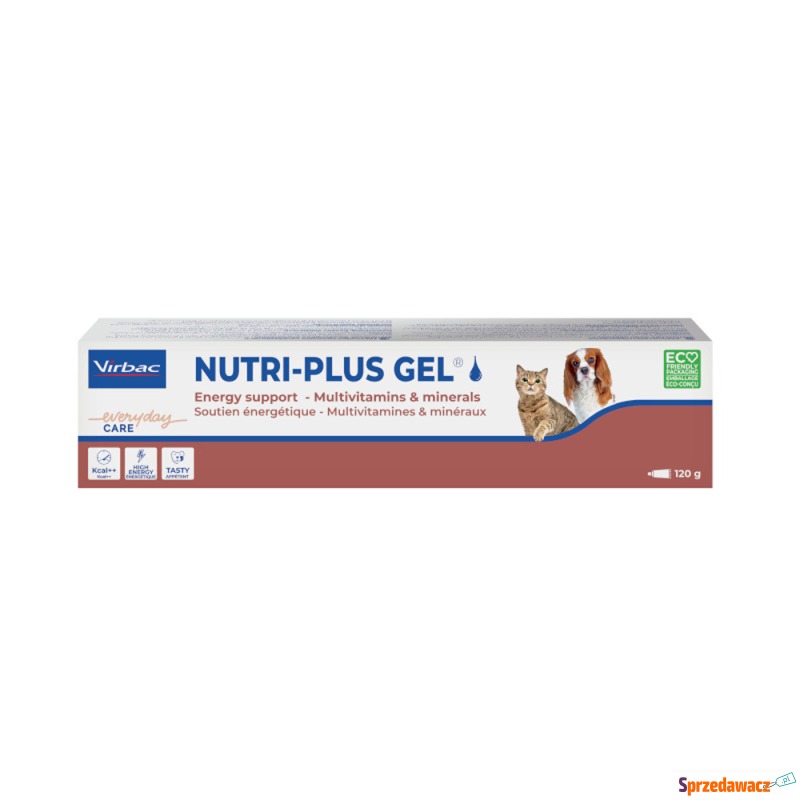 Virbac Nutri-Plus Gel dla psów i kotów - 2 x 120... - Akcesoria dla psów - Kielce