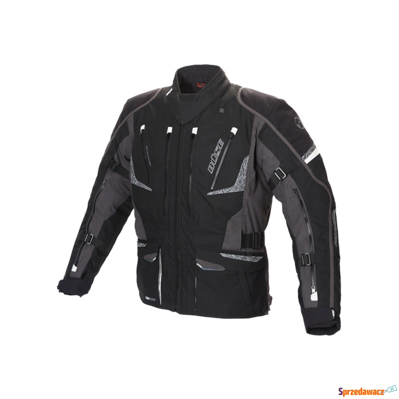 BUSE Kurtka motocyklowa Nero czarno-antracytowa - Odzież motocyklowa - Kielce