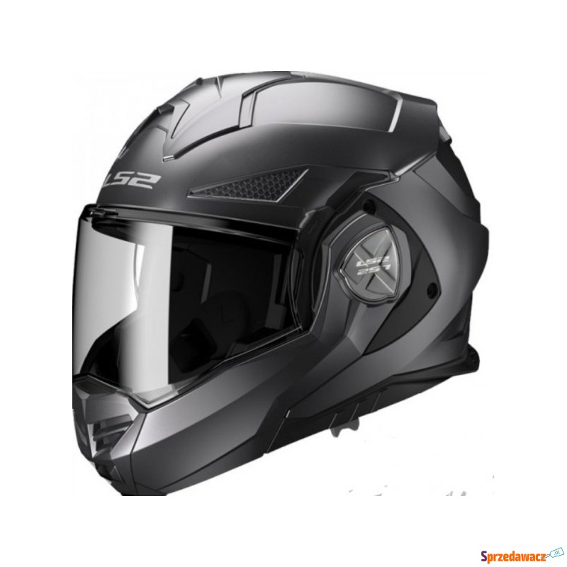 LS2 KASK SZCZĘKOWY FF901 ADVANT X SOLID MATT TITAN - Kaski motocyklowe - Sochaczew