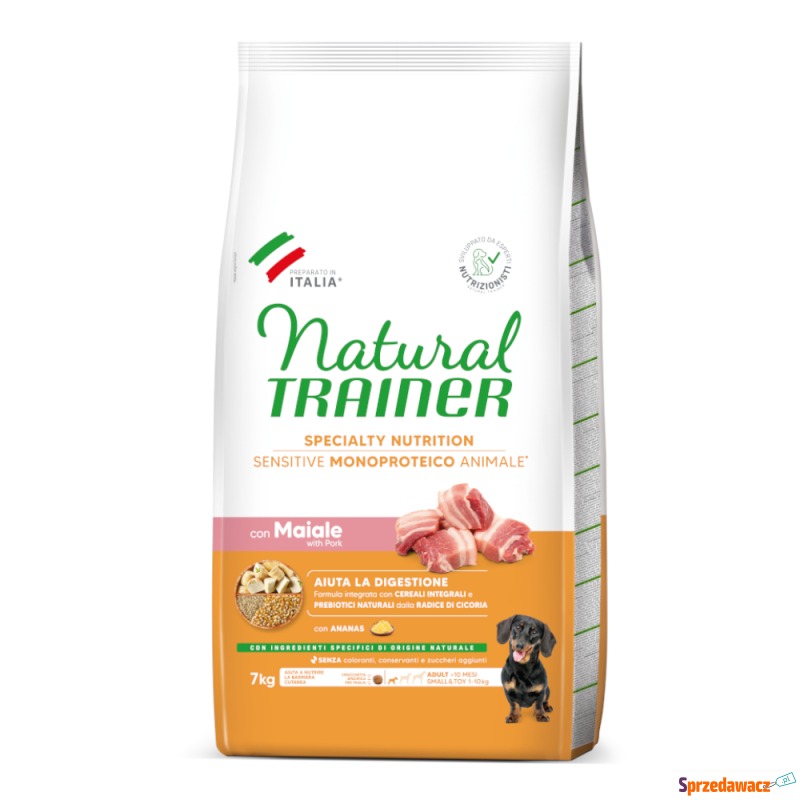 Natural Trainer Sensitive Adult Small & Toy z... - Karmy dla psów - Katowice