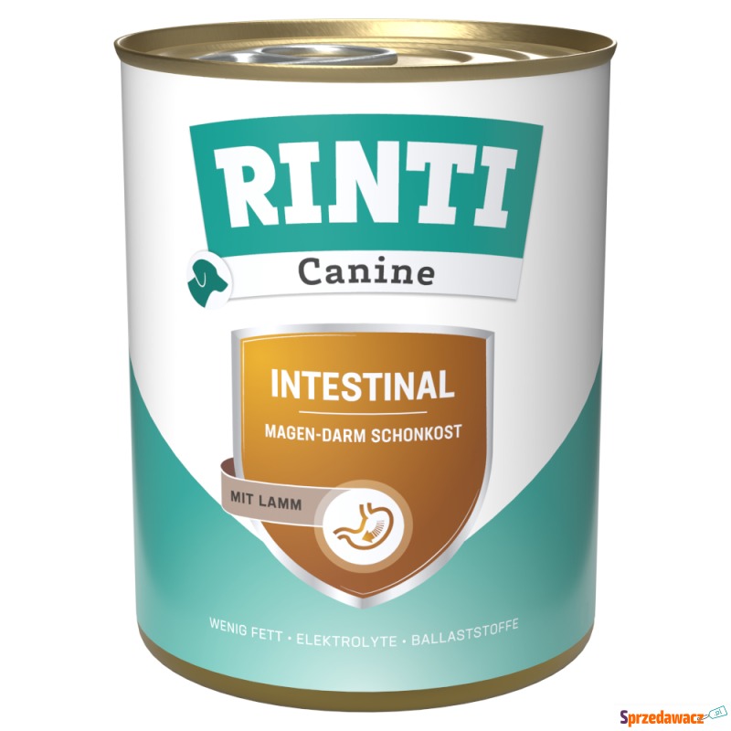 RINTI Canine Intestinal z jagnięciną, 800 g -... - Karmy dla psów - Koszalin