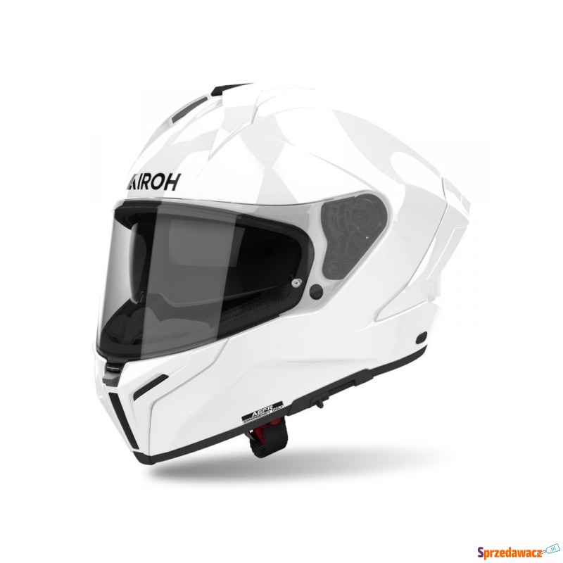AIROH KASK INTEGRALNY MATRYX WHITE GLOSS - Kaski motocyklowe - Tczew