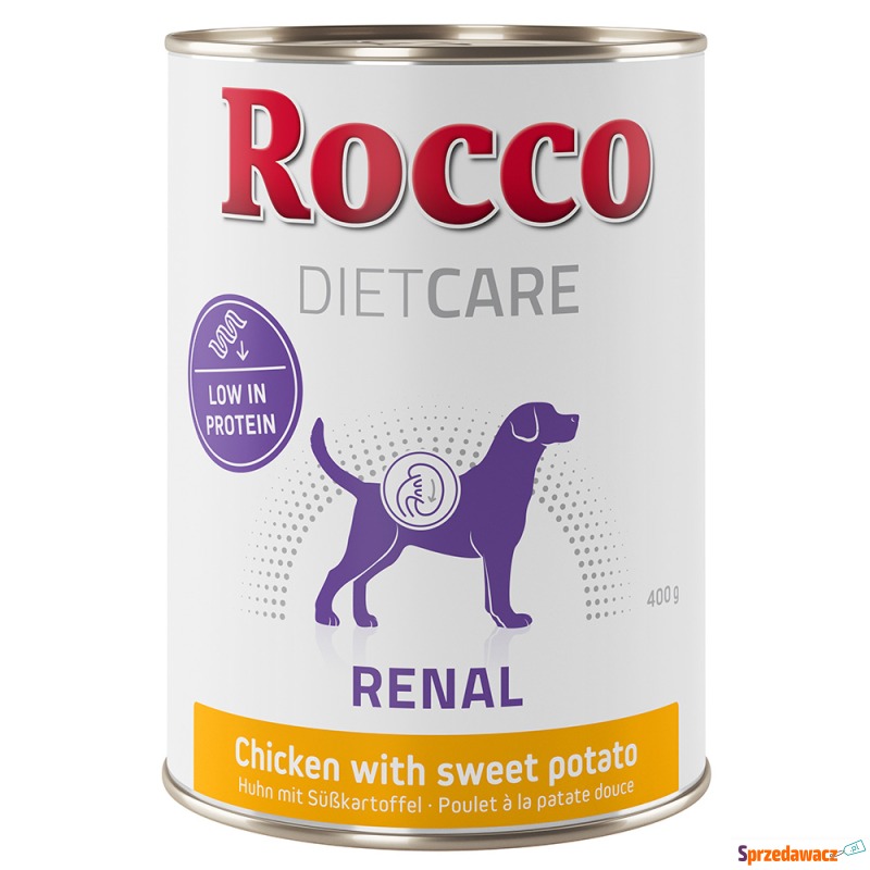 Rocco Diet Care Renal, kurczak z batatami - 6... - Karmy dla psów - Żory