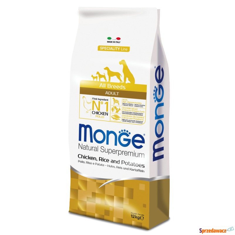 Monge Super Premium Kurczak, Ryż i Ziemniaki -... - Karmy dla psów - Komorniki