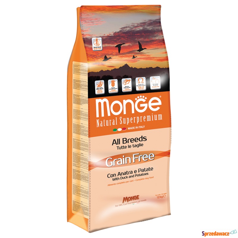 Monge Natural Superpremium Grain Free All Breed... - Karmy dla psów - Gdańsk