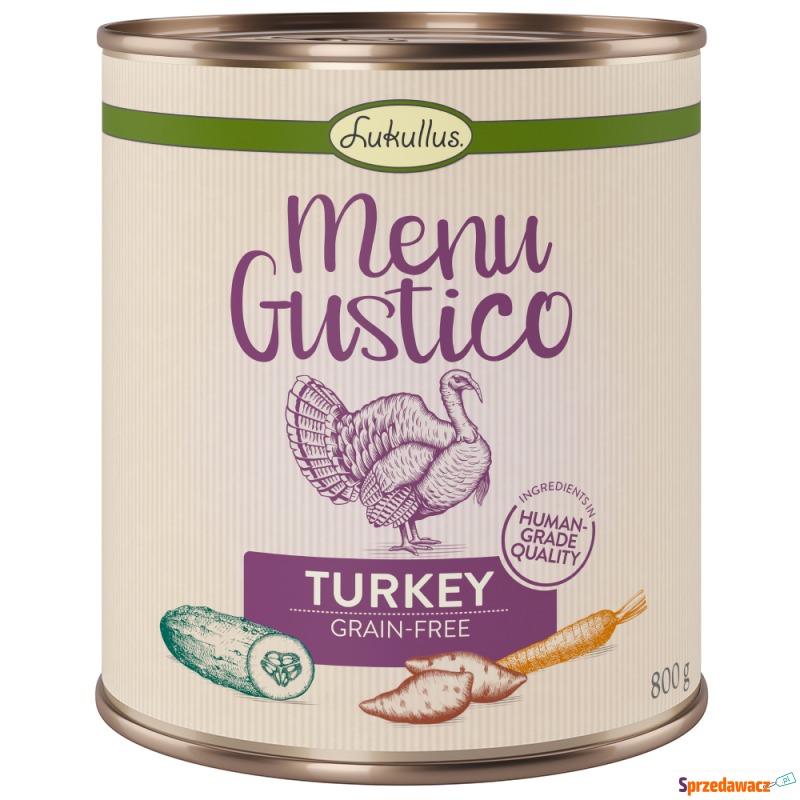Korzystny pakiet Lukullus Menu Gustico, 12 x 800... - Karmy dla psów - Słupsk