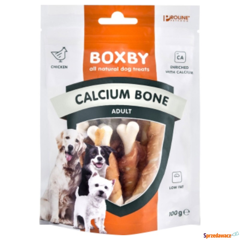 Boxby Calcium Bone - 100 g - Przysmaki dla psów - Bytom