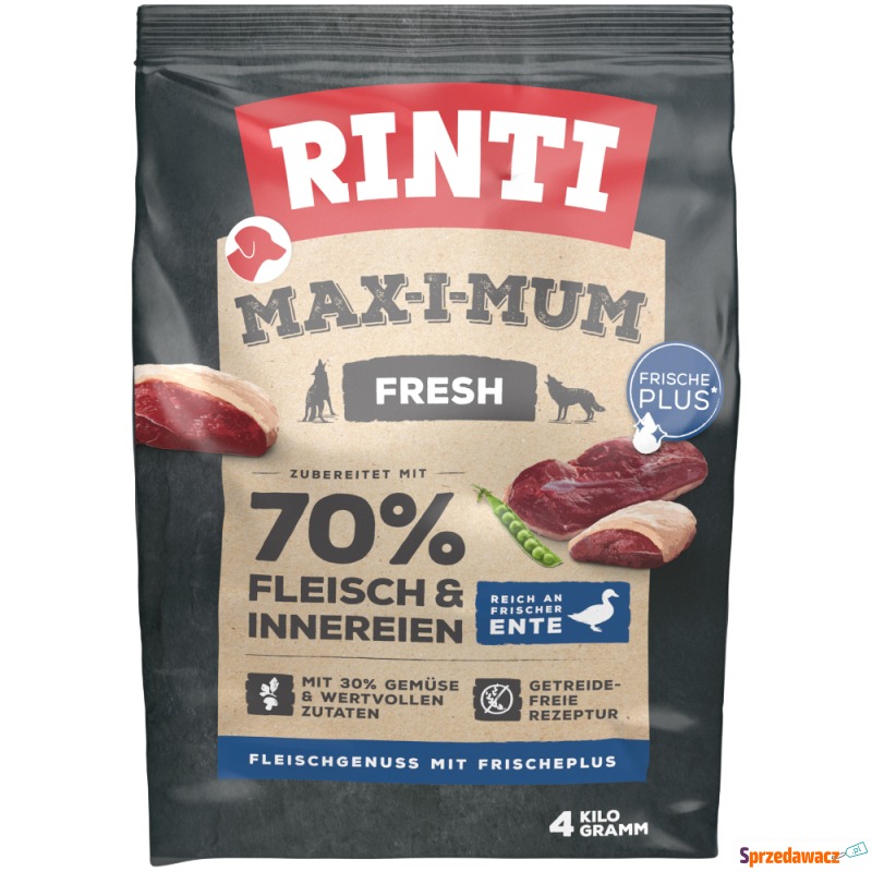 RINTI Max-i-mum, kaczka - 4 kg - Karmy dla psów - Bielsko-Biała