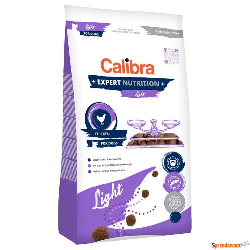 Calibra Dog PL Light NOWOŚĆ - wygodne opakowa... - Karmy dla psów - Koszalin