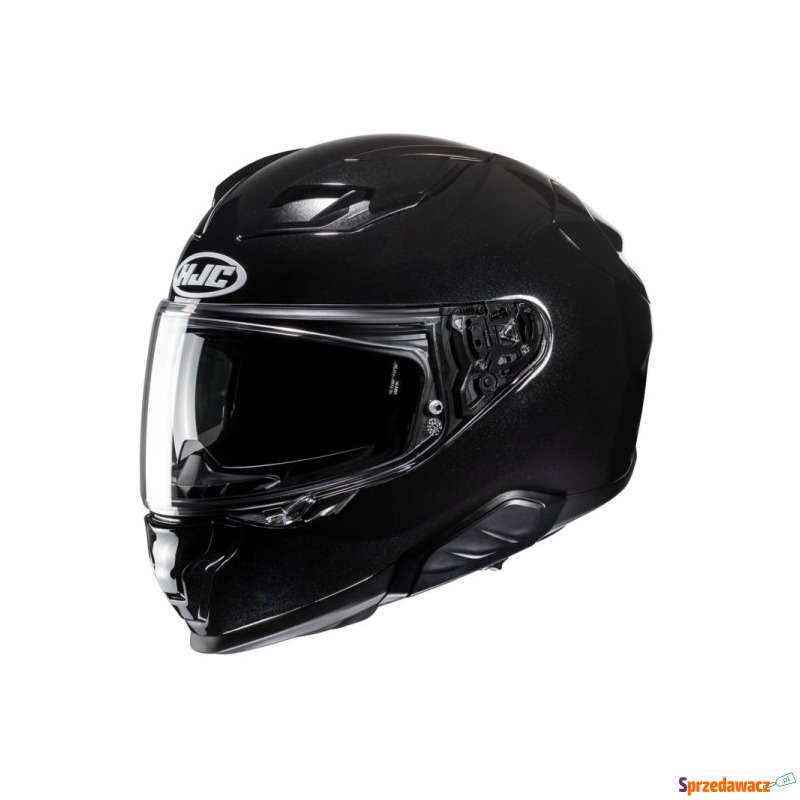 HJC KASK INTEGRALNY F71 SOLID METAL BLACK - Kaski motocyklowe - Łódź