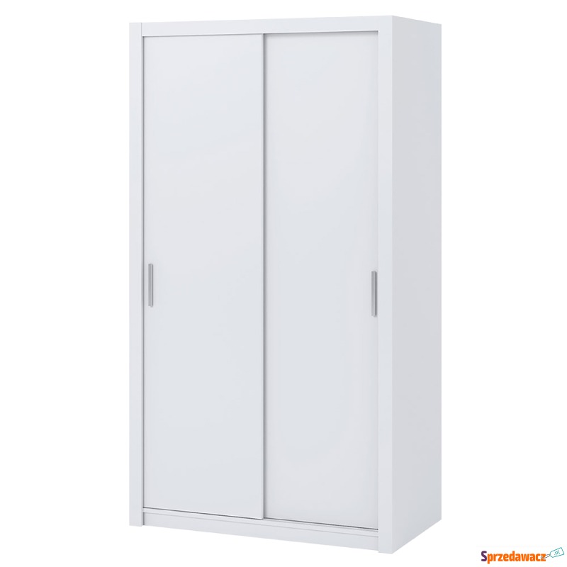 SELSEY Szafa przesuwna Rinker 120 cm Biały - Genesis - Szafy - Opole