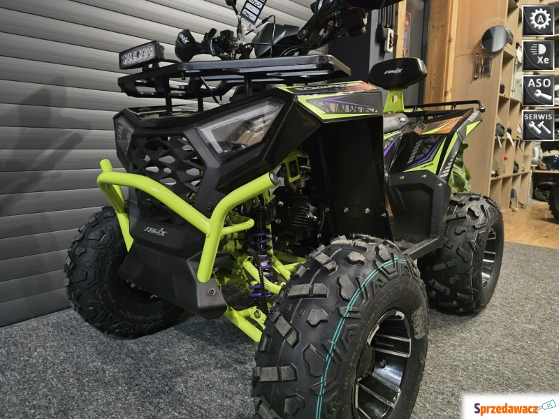 ASIX COMMANDER 125 mega wyposażony..raty,wysyłka, - Quady - Bicz