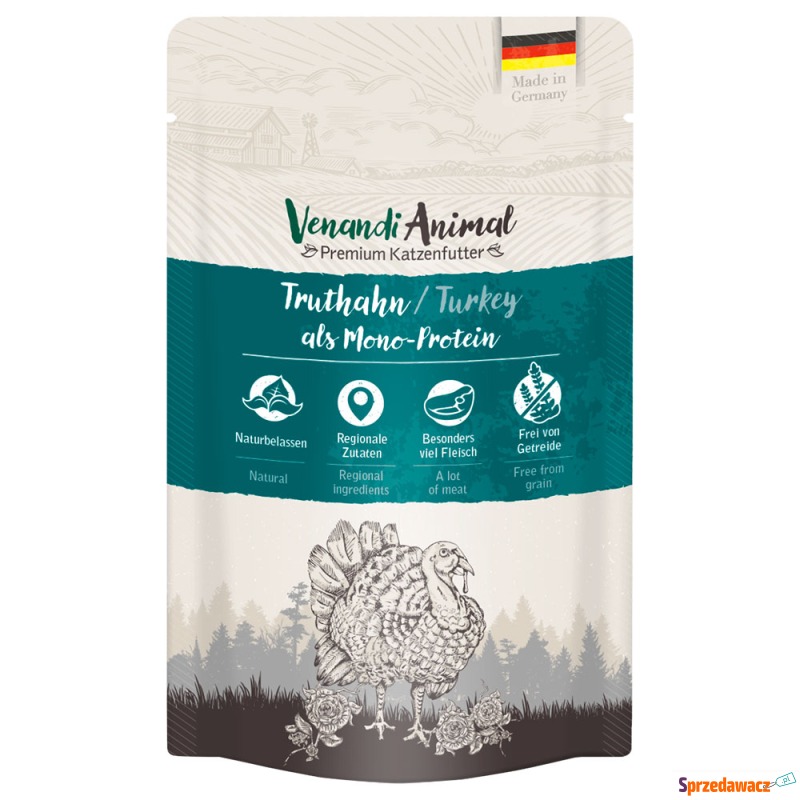 Korzystny pakiet Venandi Animal Monoprotein, 24... - Karmy dla kotów - Piaseczno