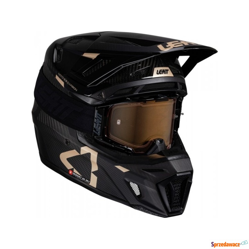 LEATT KASK Z GOGLAMI KIT MOTO 9.5...