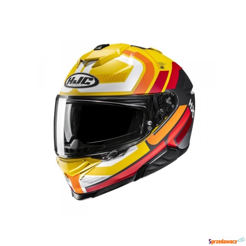HJC KASK INTEGRALNY I71 VIZ YELLOW/RED