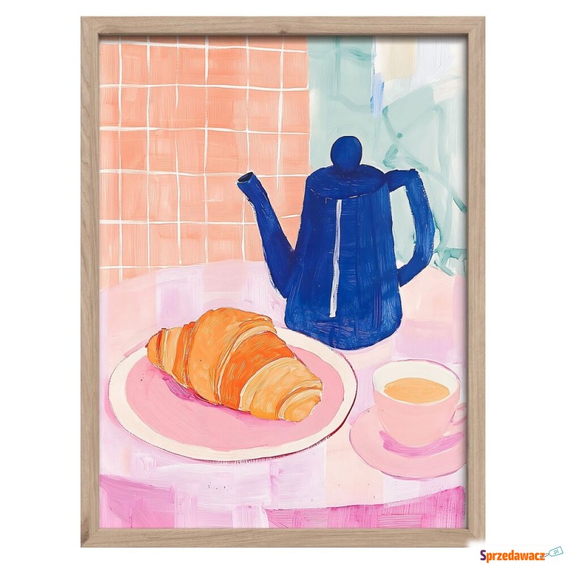 SELSEY Obraz w ramie Croissant...