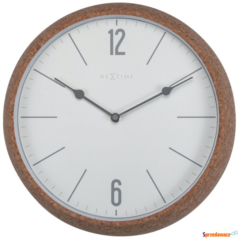 SELSEY Zegar ścienny Cork 30 cm...