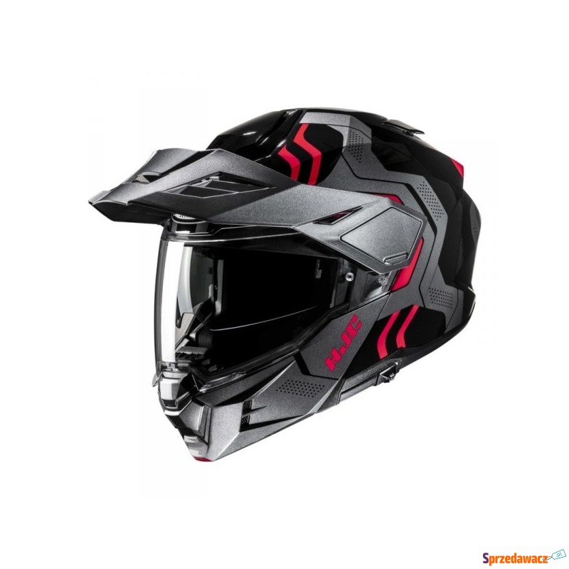 HJC KASK SYSTEMOWY I80 VELLY BLACK/RED