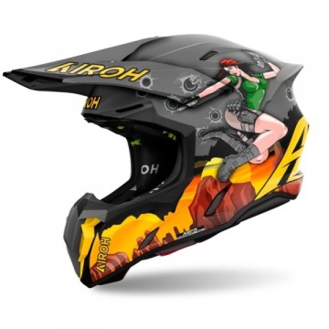 AIROH KASK OFF-ROAD TWIST 3 ADVENTURE MATT