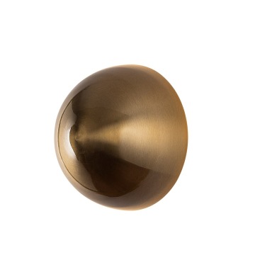 SELSEY Lampa ścienna Emears średnica 20 cm złota - Genesis