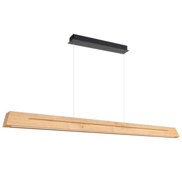 SELSEY Lampa wisząca Skog LED 150 cm dąb 4000K - Genesis