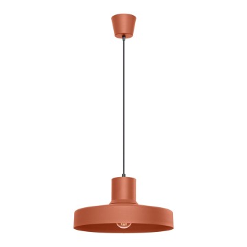 SELSEY Lampa wisząca Bilo ochra czerwona - Genesis