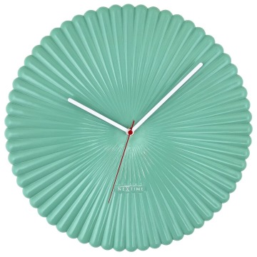 SELSEY Zegar ścienny Mousse 40 cm zielony - Genesis
