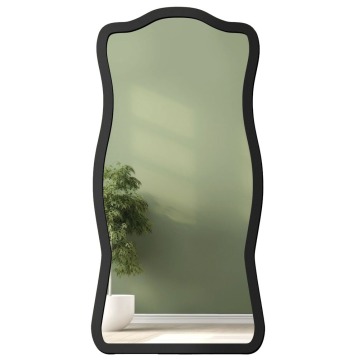 SELSEY Lustro ścienne Tutti 180x90 cm w czarnej ramie - Genesis