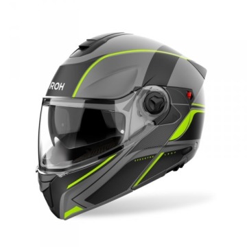 AIROH KASK SZCZĘKOWY SPECKTRE LEAF YELLOW MATT