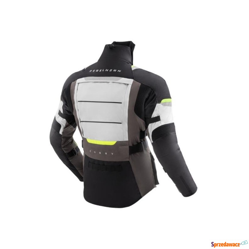 REBELHORN KURTKA TEKSTYLNA CUBBY V BLACK/GREY/FLUO - Odzież motocyklowa - Tychy