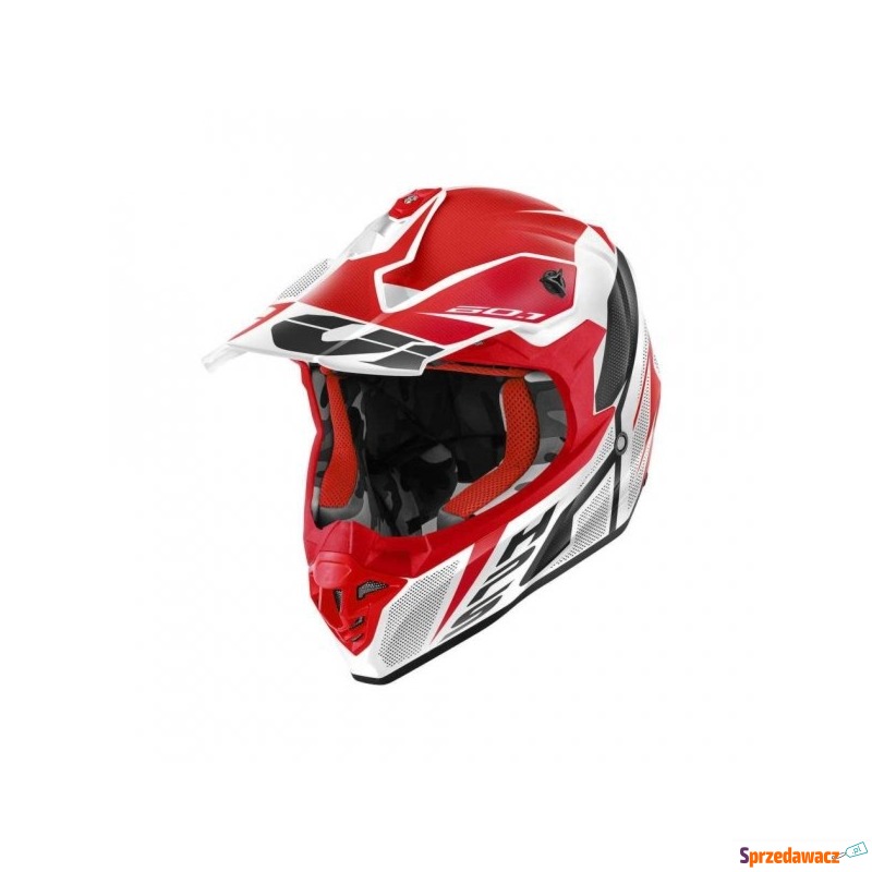GIVI KASK CROSS 60.1 INVERT BIAŁY/CZERWONY/CZARNY - Kaski motocyklowe - Inowrocław