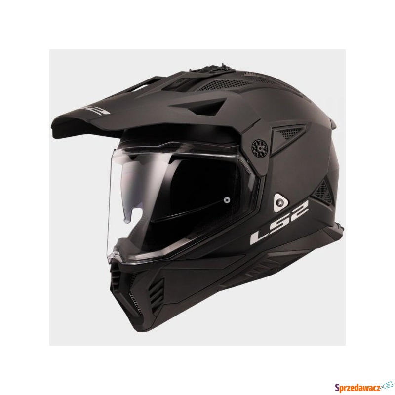 LS2 KASK ADVENTURE MX702 PIONEER II MATT BLACK-06 - Kaski motocyklowe - Legnica