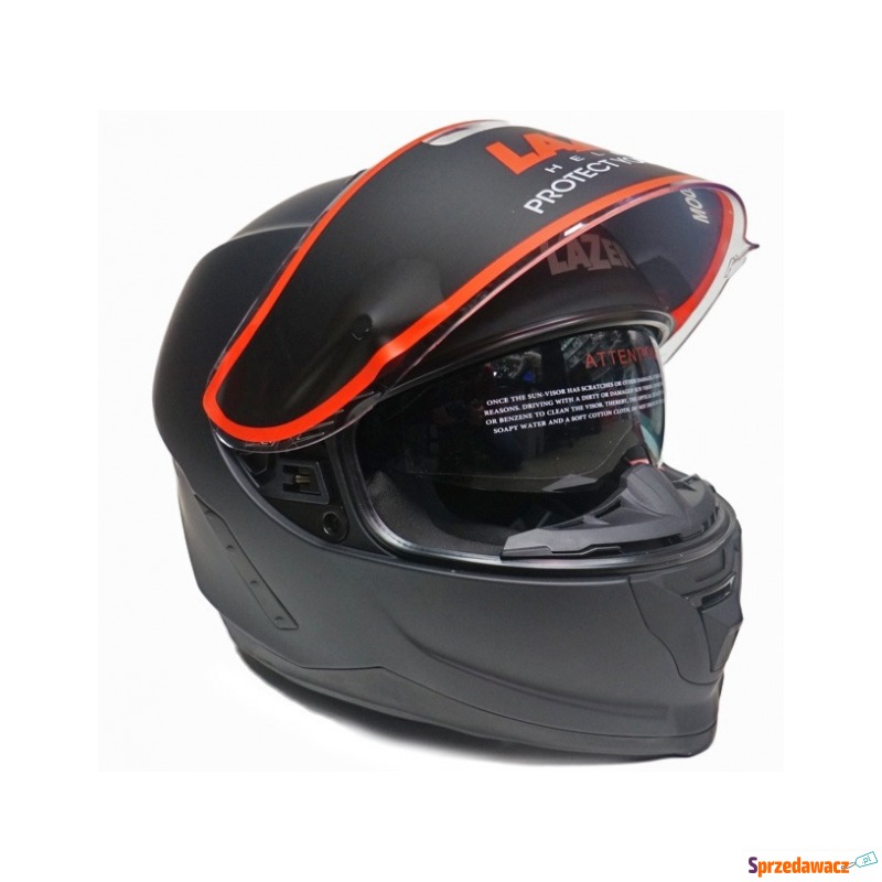 LAZER Kask Integralny RAFALE EVO Z-Line Czarny... - Kaski motocyklowe - Jastarnia