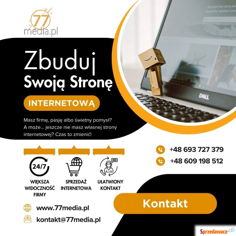Nowoczesna strona www dla Twojej firmy? Wybierz... - Usługi graficzne, Internet - Wrocław