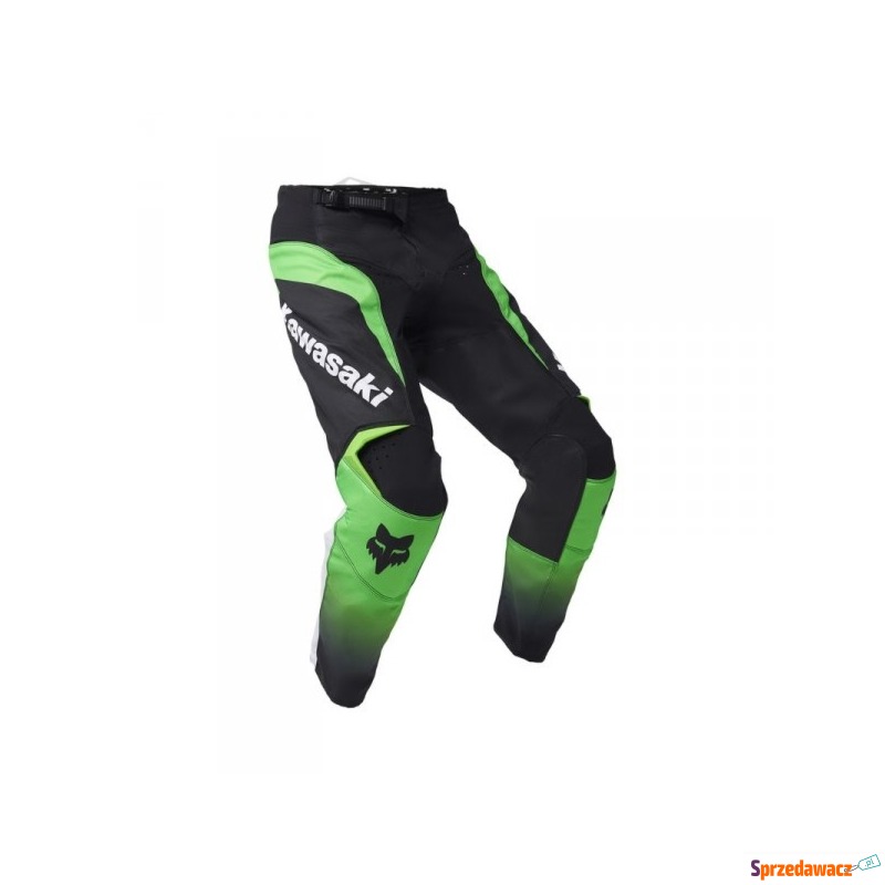 FOX SPODNIE OFF-ROAD 180 KAWASAKI FLUORESCENT... - Odzież motocyklowa - Wrocław