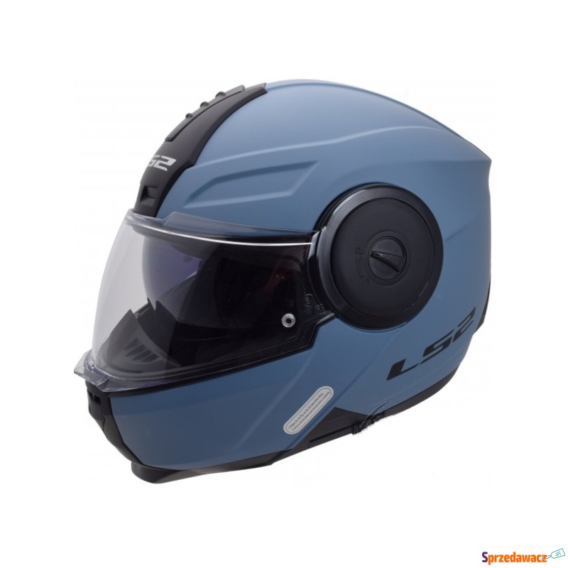 LS2 KASK SZCZĘKOWY FF902 SCOPE II MATT MISTY BLUE- - Kaski motocyklowe - Warszawa