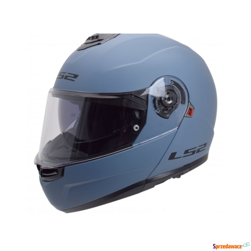 LS2 KASK SYSTEMOWY FF908 STROBE II MATT MISTY... - Kaski motocyklowe - Rzeszów
