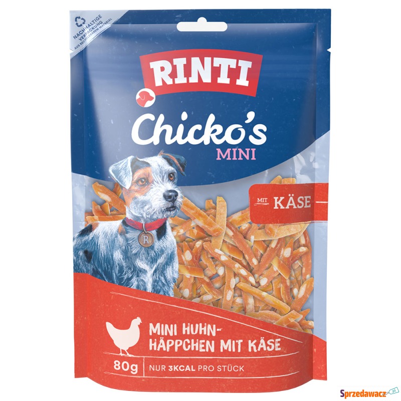 RINTI Chicko's Mini -  Kurczak i ser, 80 g - Przysmaki dla psów - Bydgoszcz
