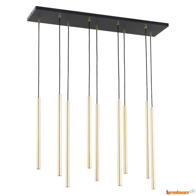 SELSEY Lampa wisząca Corinaldo złota x9 - Genesis - Lampy wiszące, żyrandole - Jabłowo